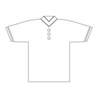 camiseta icono vector