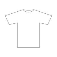 t-shirt icon vector