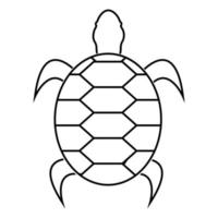 vector de icono de tortuga