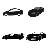 carreras coche icono vector