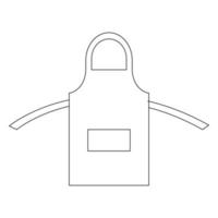 Apron vector icon