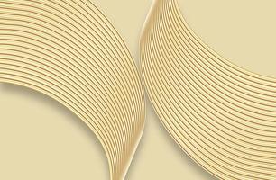 3D shading gold line texture background of high-end luxury texture photo