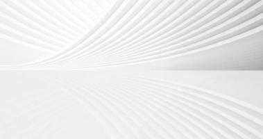 3D rendering of white futuristic architectural line texture texture photo