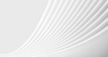 3D rendering of white futuristic architectural line texture texture photo