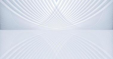 Silver white futuristic building line texture texture 3D rendering photo