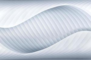 Silver and white abstract curved lines texture texture background, 3D rendering. photo