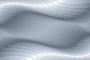 Silver gray wavy line texture texture background 3D rendering. photo