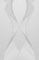 3D shading gray symmetrical wavy line technical texture line graphic background photo