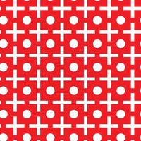 Seamless Square Circle Pattern Vector. Seamless pattern for textile, block, fabric, paper print vector