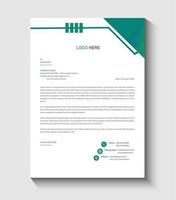 Letterhead, Company letterhead, Letterhead design vector