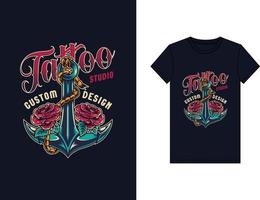 Trendy tshirt design, vintage typography and lettering art, retro slogan vector