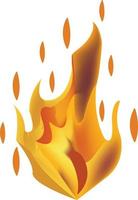 gratis vector fuego fuego