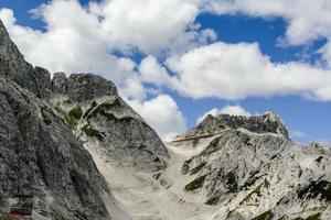 Scenic mountain landscape photo