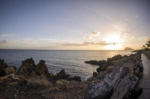 Scenic coastal view photo