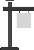 Street Sign Pole vector