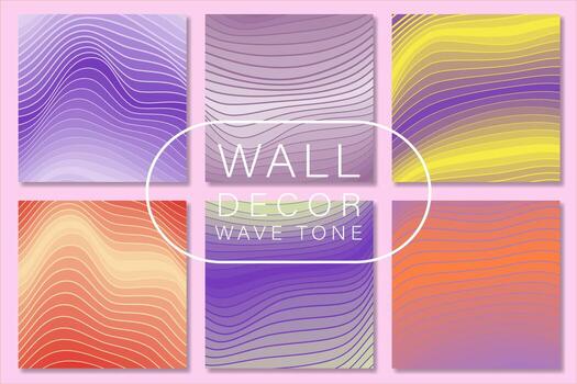 wall decor background vector