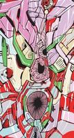 mecha abstract background vector