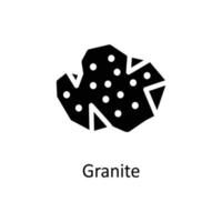 Granite Vector  Solid Icons. Simple stock illustration stock