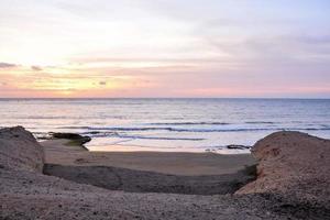 Scenic coastal view photo