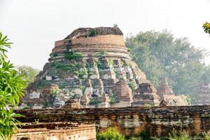 antiguo budista templo en Asia foto