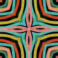 Abstract kaleidoscope background. Beautiful kaleidoscope seamless pattern. Multicolor mosaic texture. Seamless kaleidoscope texture. Unique kaleidoscope design vector