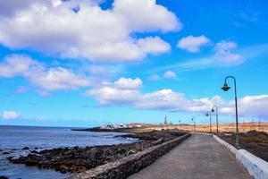 Scenic coastal view photo