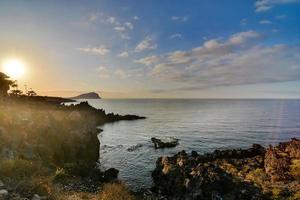 Scenic coastal view photo