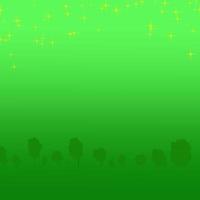 Green background  shiny star photo