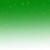 green shiny star background photo