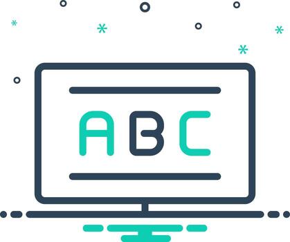 mix icon for basic vector