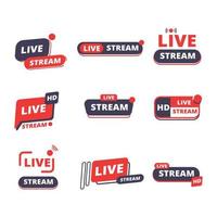 General Live Streaming Logo vector