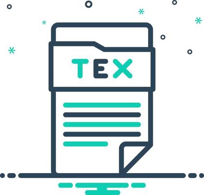 mix icon for tex
