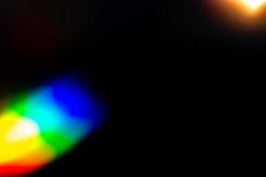 Abstract blur multicolored holographic rainbow for overlay background photo