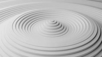 Abstract 3d circles ring pattern animation background with ripple effect. Loop animation video