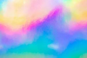 Holographic rainbow foil iridescent texture abstract hologram background photo