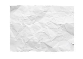 pedazo de blanco papel lágrima aislado en blanco antecedentes foto