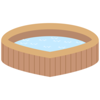 houten jacuzzi zwemmen zwembad zomer zwemmen Oppervlakte verzameling png
