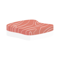 tonijn vlees plak sushi rijst- noch ik zeewier voedsel png