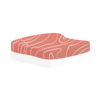 Thunfisch Fleisch Scheibe Sushi Reis nori Seetang Essen png