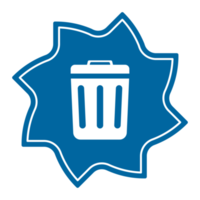 Sticker Trash Material Garbage Life Zero Waste Lifestyle png