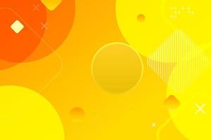 Bright orange circle pattern abstract background for brochure flyer banner template vector