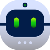 robô face emoji png
