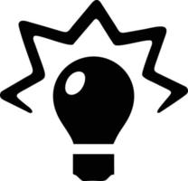 Idea solution icon symbol vector image. Illustration of the creative innovation concept design. EPS 10