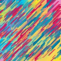 Colorful geometric tech abstract background vector