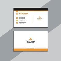 Clean style modern business card template vector