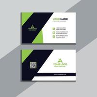 Clean style modern business card template vector