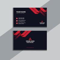 Clean style modern business card template vector