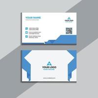 Clean style modern business card template vector