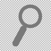 Search icon vector