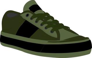 Vector Shoes. Sneaker shoe vector